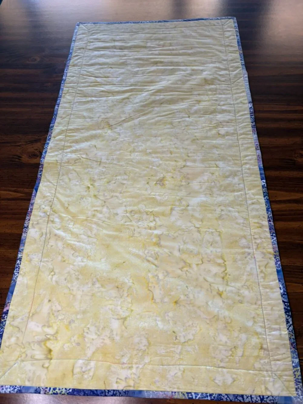Colorful Table Runner, Crazy Crumb Quilt Runner, Patchwork Rainbow Runner